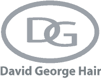 logo. david george hair